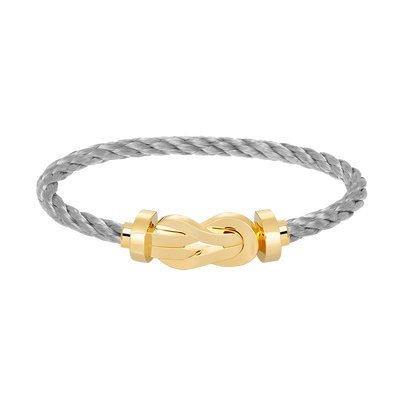 [AuraEcho]CHANCE LARGE 8 FIGURE BUCKLE NO DIAMOND BRACELET GOLD