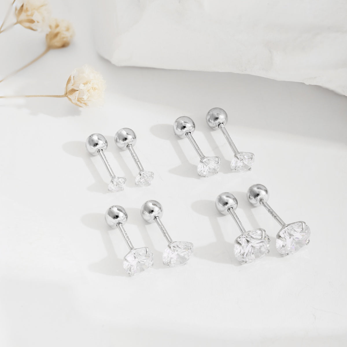 [AuraEcho]Unique U-Shaped Ear Bone Earrings