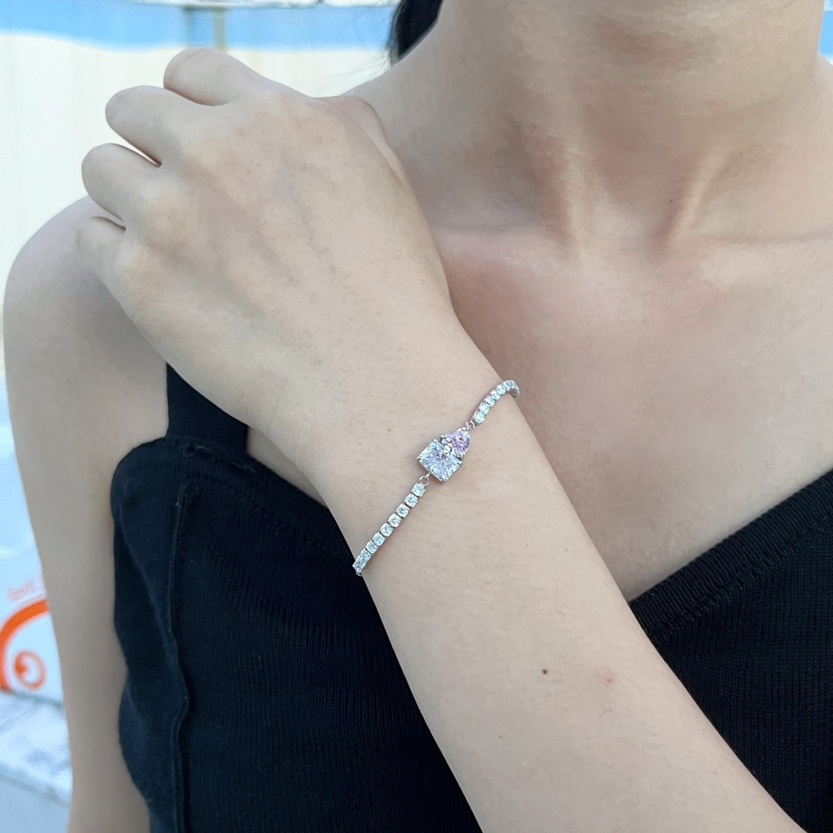 [AuraEcho]Dazzling Unique Multi Shape Lover Bracelet