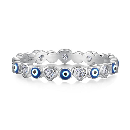 [AuraEcho]Radiant Colorful Round Shape Daily Ring