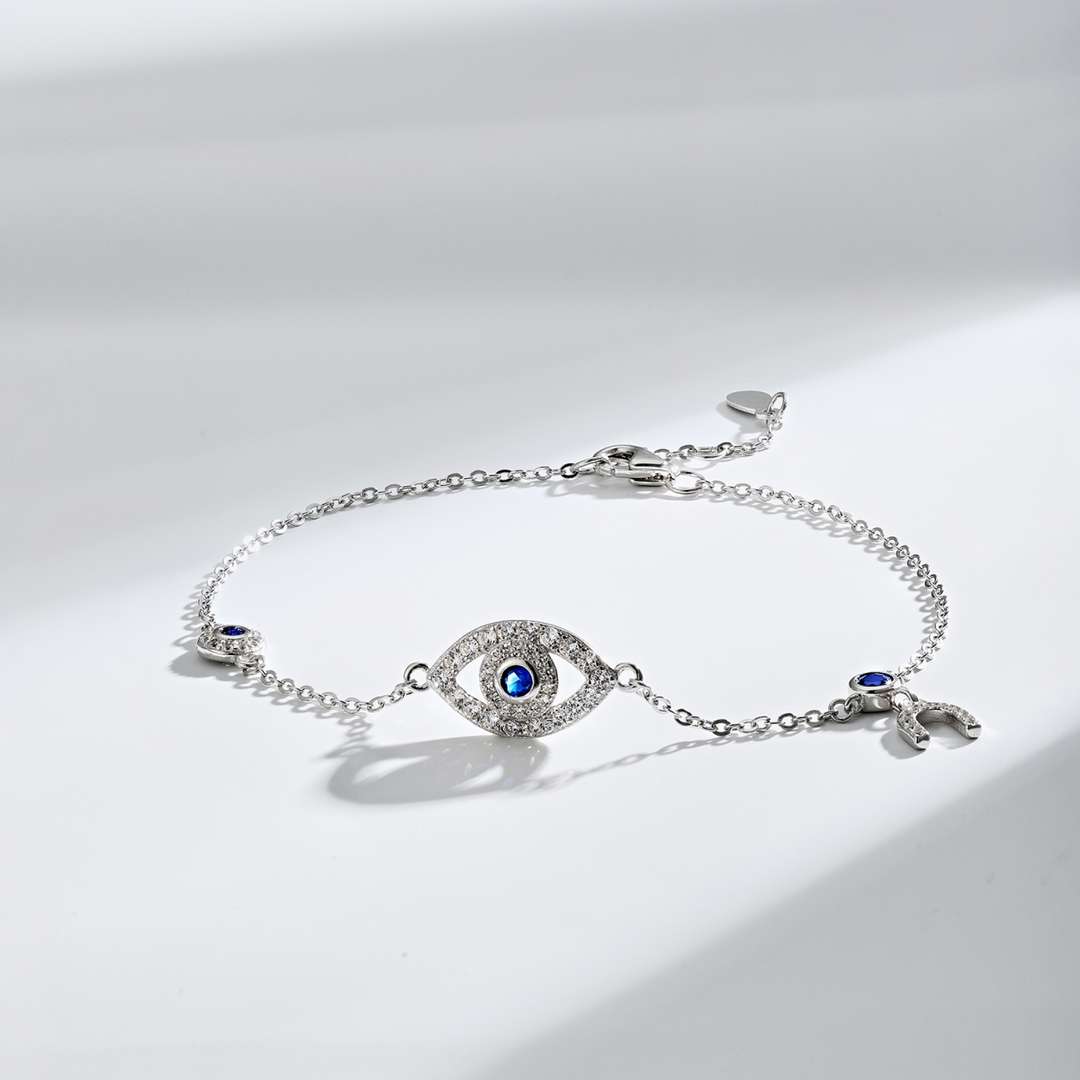 [AuraEcho]Dainty Eye Shape Necklace