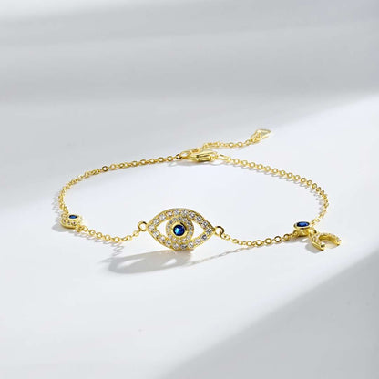 [AuraEcho]Dainty Eye Shape Necklace