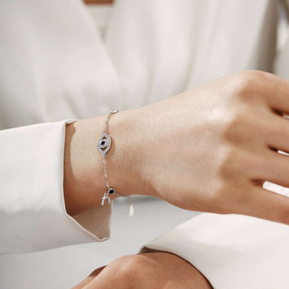 [AuraEcho]Dainty Eye Shape Necklace