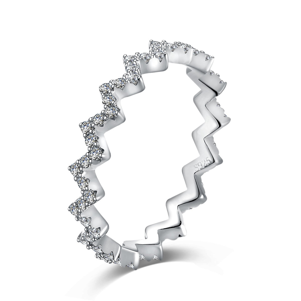 [AuraEcho]Delicate Enchanting Wave Shape Daily Ring