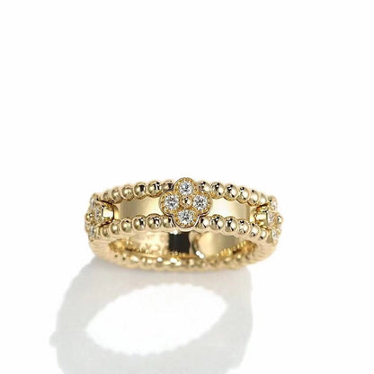 [AuraEcho]PERLEE GOLD DIAMOND RING