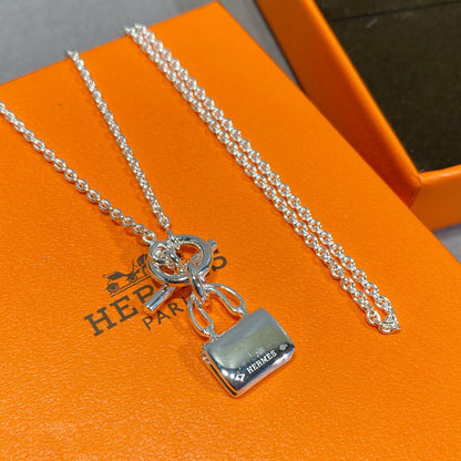 [AuraEcho]CONSTANCE PEDANT SILVER NECKLACE