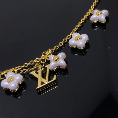 [AuraEcho]LOGO 6 MOTIF STAR AND SUN GOLD BRACELET