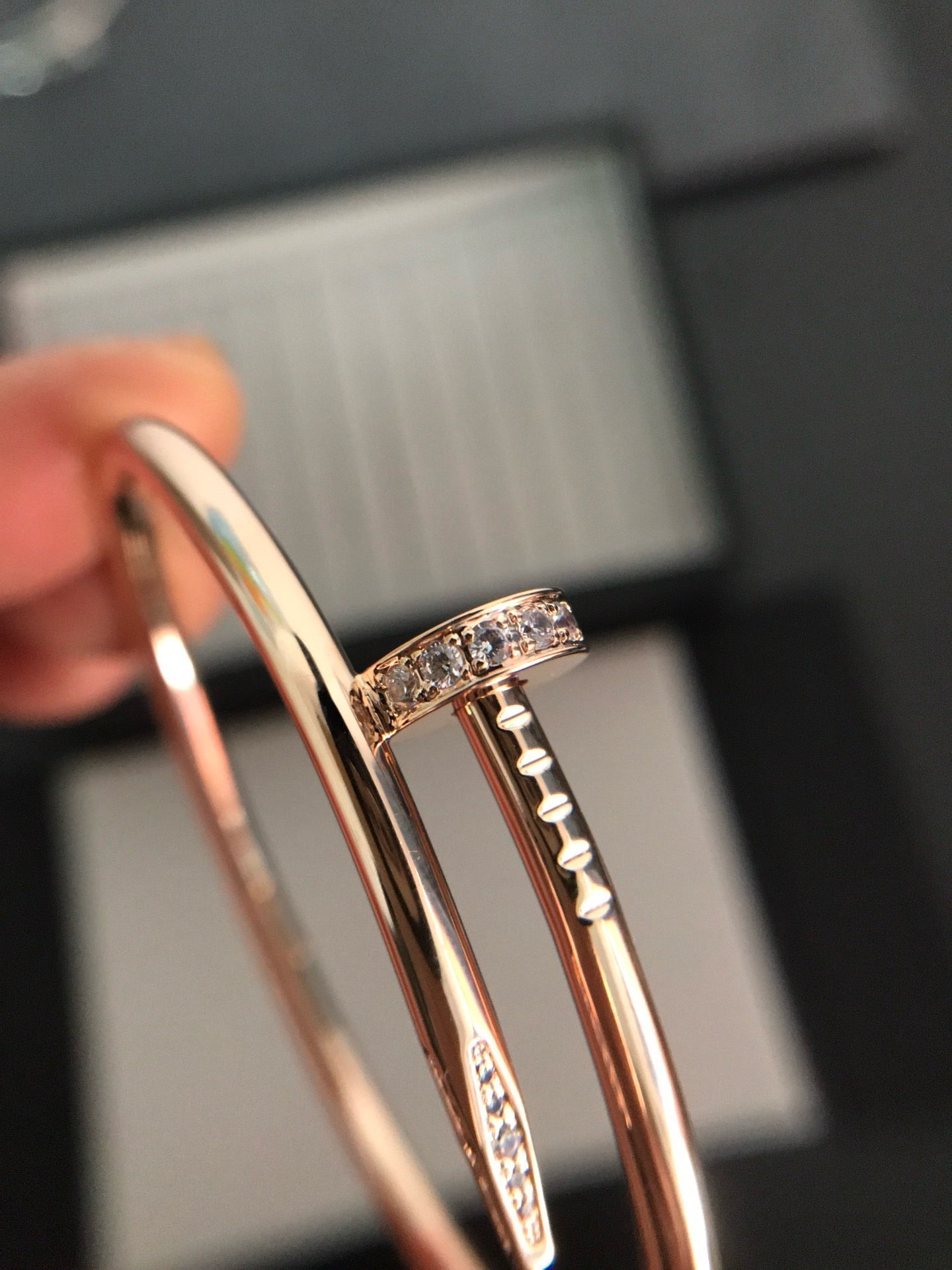 [AuraEcho]JUSTE BRACELET 3.5MM DIAMONDS